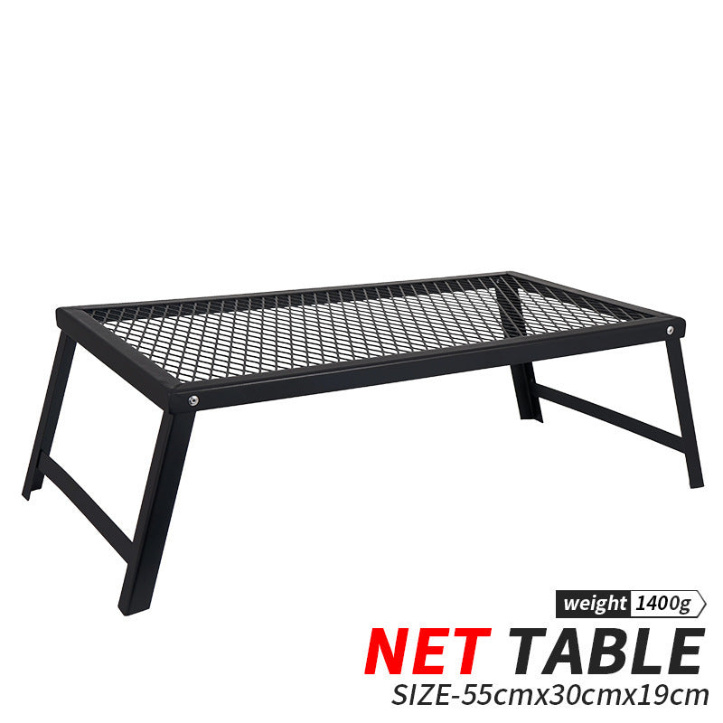 Outdoor Folding Mesh Table Camping Lightweight Waterproof - Survival Pro Store