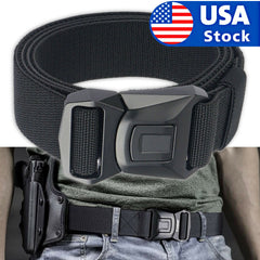 Quick Button Release Buckle Military Belt Strap Tactical Waistband Belts For MEN - Survival Pro Store