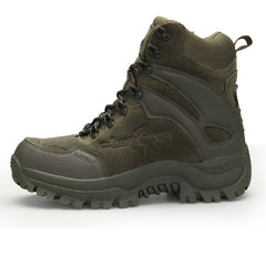 Large Size Army Fan Outdoor Hiking Shoes - Tactical Desert Boots