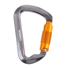 D Type Automatic Lock Climbing Main Lock Climbing Buckle Safety Lock - Survival Pro Store