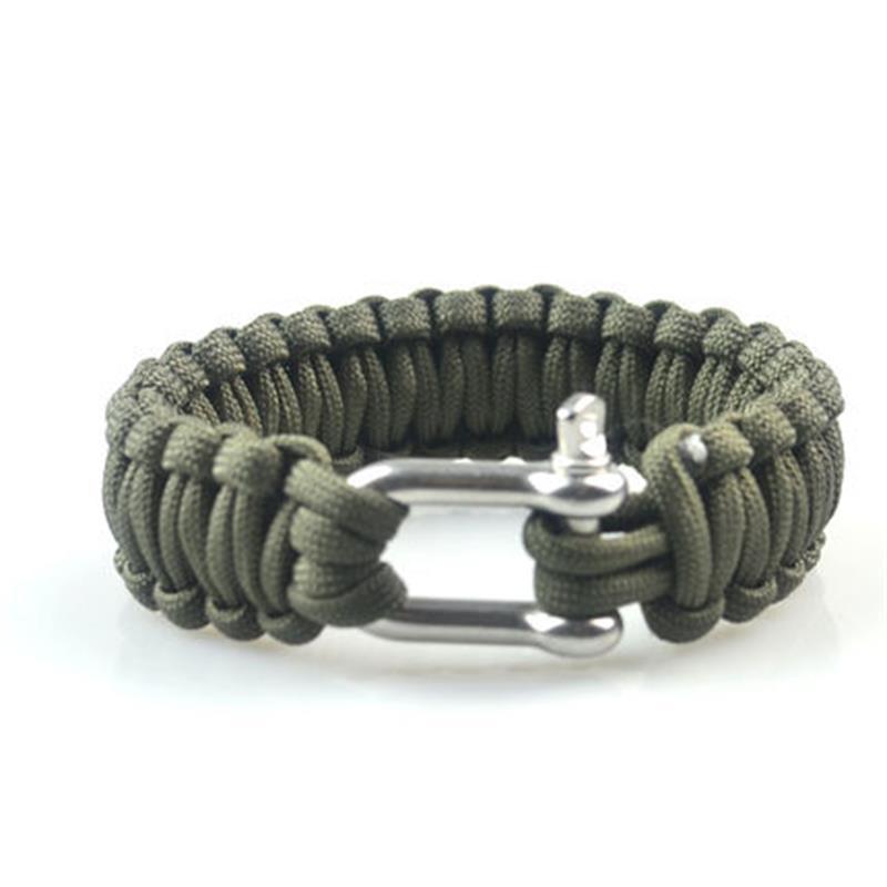 Outdoor umbrella rope survival bracelet