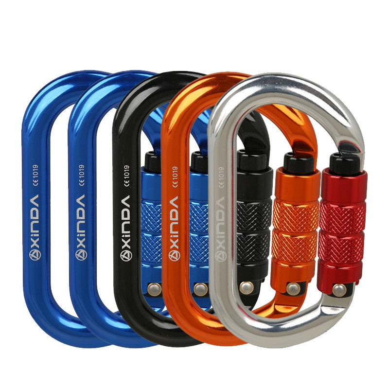 Rock Climbing Carabiner O-shaped Thread Lock - Survival Pro Store