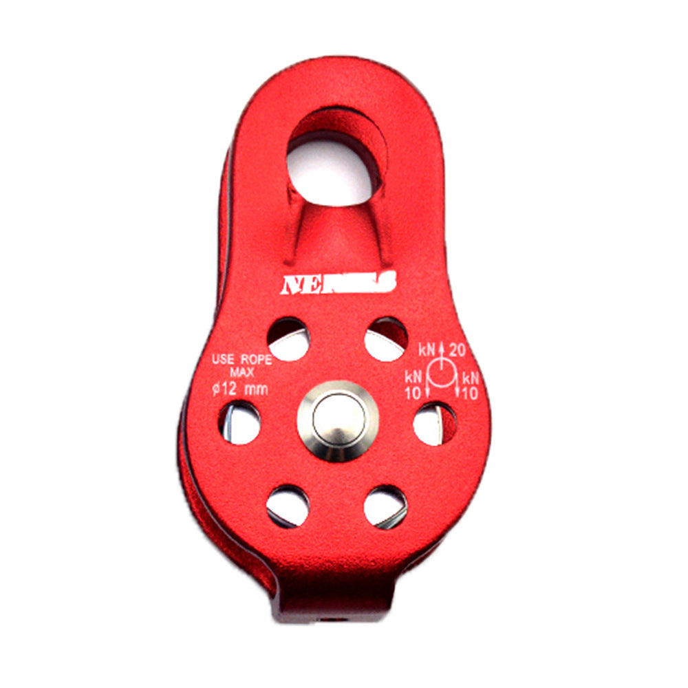 Rock climbing fixed small single pulley - Survival Pro Store