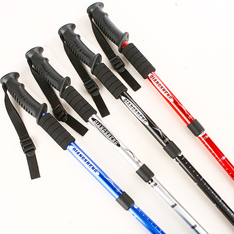 Outdoor aluminum alloy trekking poles - Survival Pro Store