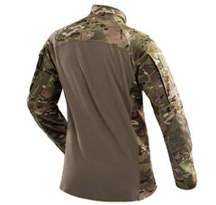 Tactical Shirt Long Sleeve Top Camo Airsoft Outdoor Sports Combat Shirt - Survival Pro Store