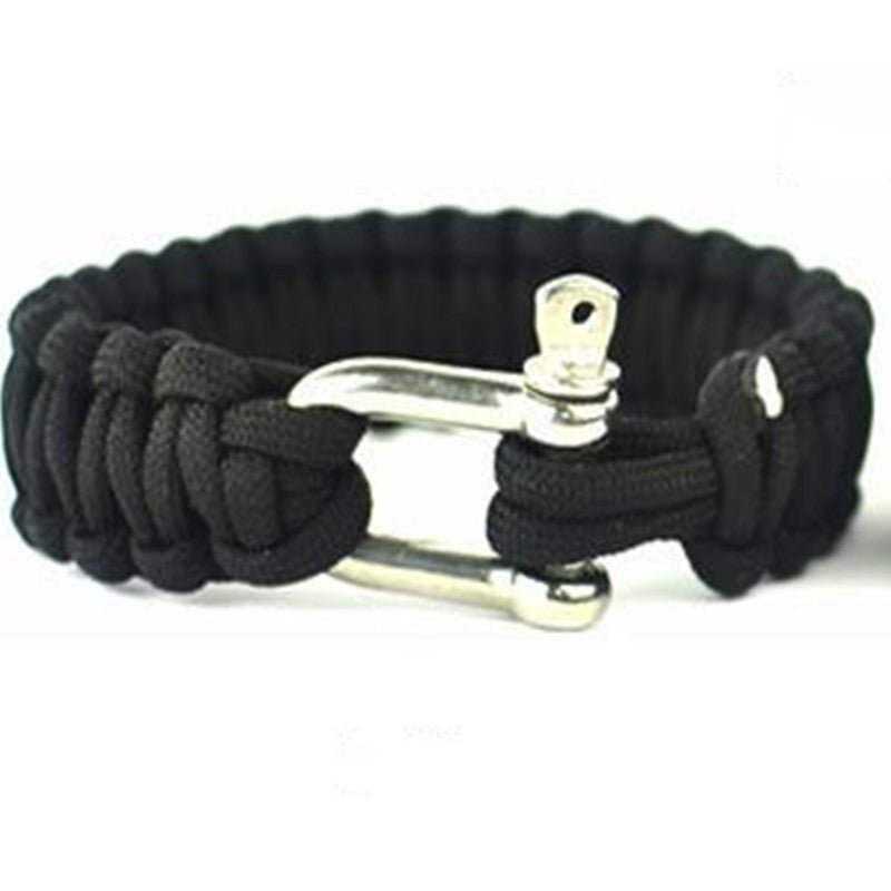 Outdoor umbrella rope survival bracelet