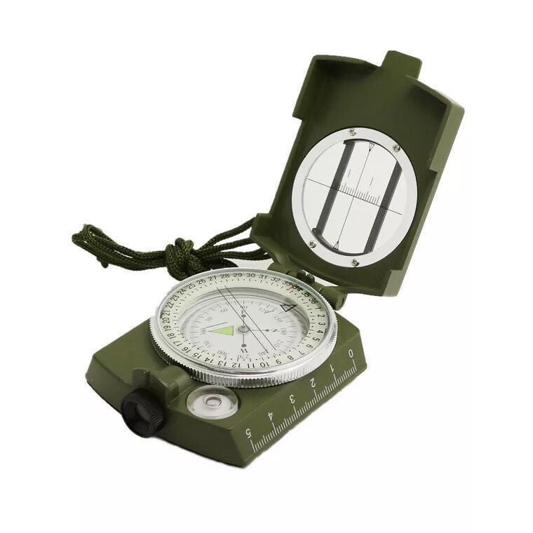 High-Precision American Compass, Multi-Function Military Green Compass - Survival Pro Store