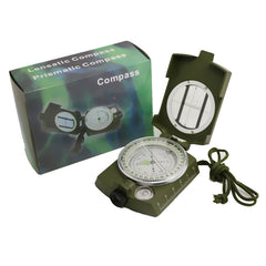 High-Precision American Compass, Multi-Function Military Green Compass - Survival Pro Store