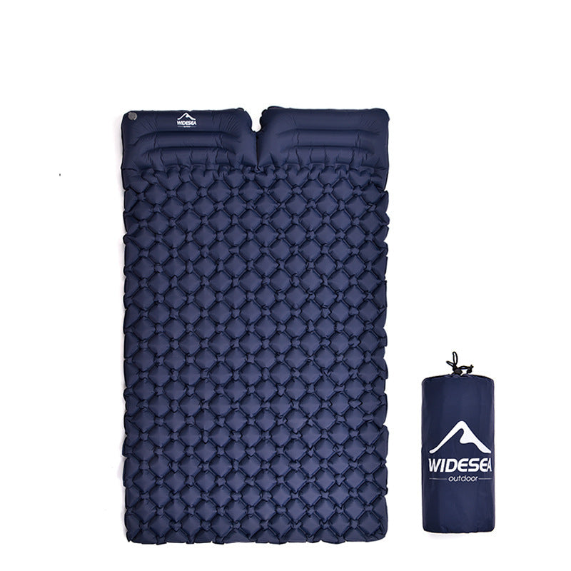 Camping Inflatable Moisture-Proof Mat Double Portable Ultra-Light Mat Quick Inflatable Camping Air Mat - Survival Pro Store