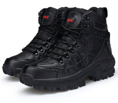 Men's Military Boots - Camouflage Non-Slip Combat Tactical Boots | Breathable, Climbing, Wear and Water Resistant