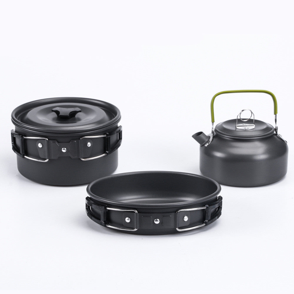 Alumina Pot Outdoor Camping Cookware Set Wholesale In Stock - Survival Pro Store