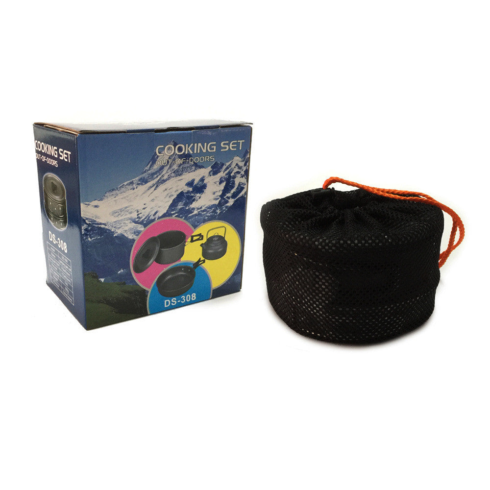 Alumina Pot Outdoor Camping Cookware Set Wholesale In Stock - Survival Pro Store