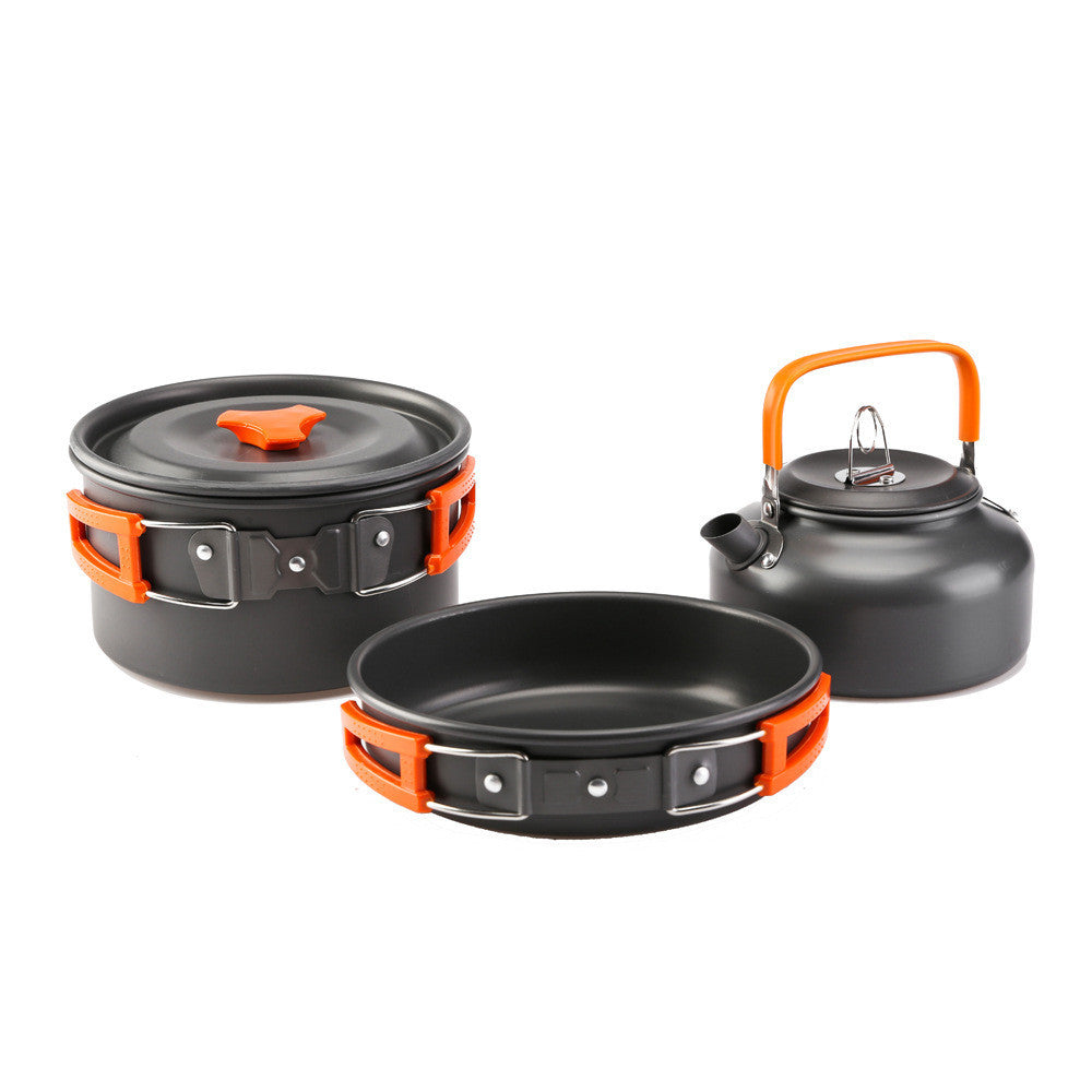 Alumina Pot Outdoor Camping Cookware Set Wholesale In Stock - Survival Pro Store