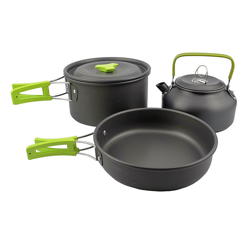 Alumina Pot Outdoor Camping Cookware Set Wholesale In Stock - Survival Pro Store