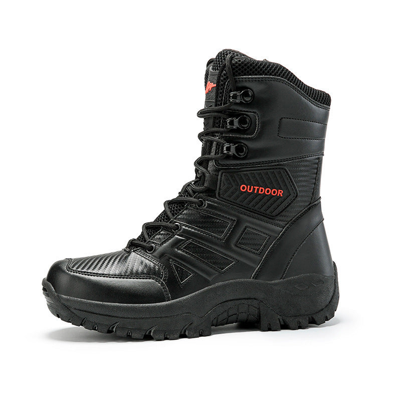 Ultralight Men Army Boots - Military Combat Tactical Ankle Boots for Outdoor