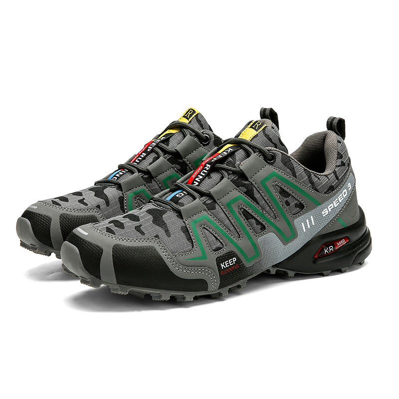 Men's Hiking Shoes - Climbing, Work Safety, Non-Slip Durable Tactical Sneakers