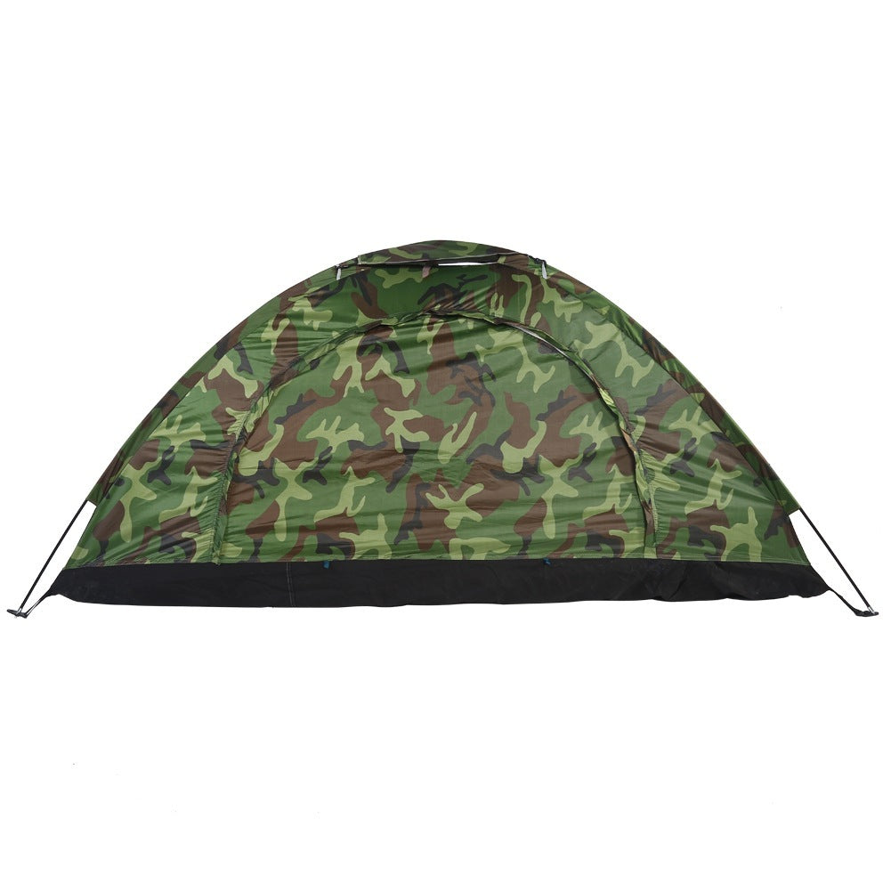 Single Camouflage Tent Outdoor Leisure Camping Camping Tent Gift Tent - Survival Pro Store