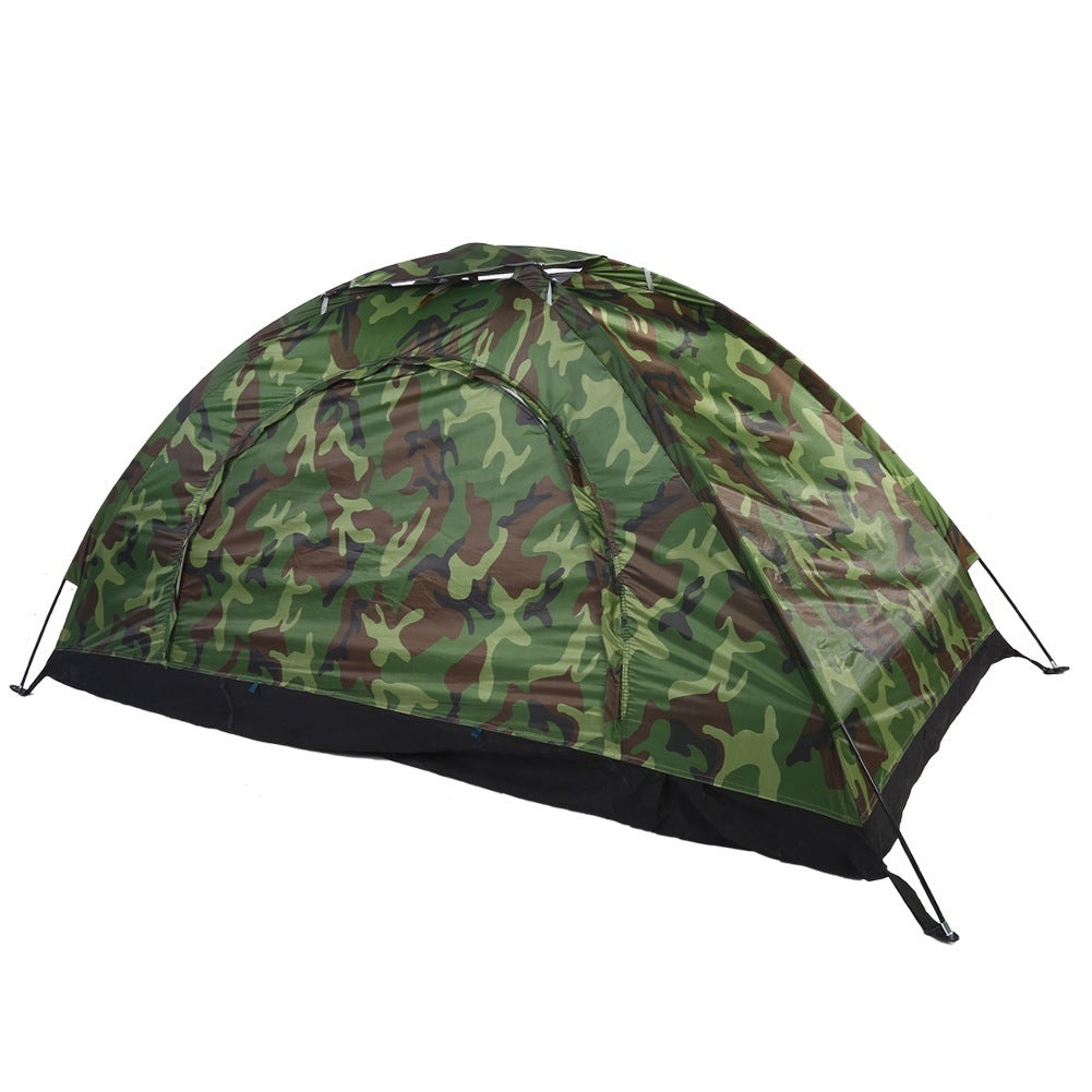 Single Camouflage Tent Outdoor Leisure Camping Camping Tent Gift Tent - Survival Pro Store