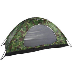 Single Camouflage Tent Outdoor Leisure Camping Camping Tent Gift Tent - Survival Pro Store