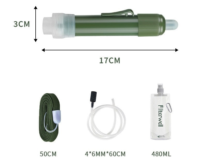 Portable Ultrafiltration Water Purifier Mountain Camping - Survival Pro Store