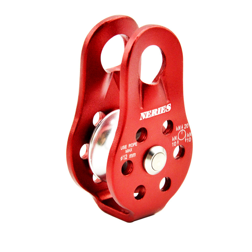 Rock climbing fixed small single pulley - Survival Pro Store