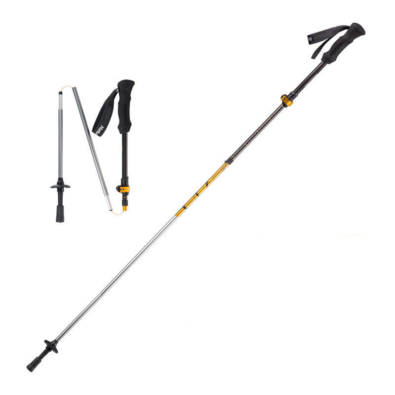 Outdoor folding trekking poles - Survival Pro Store