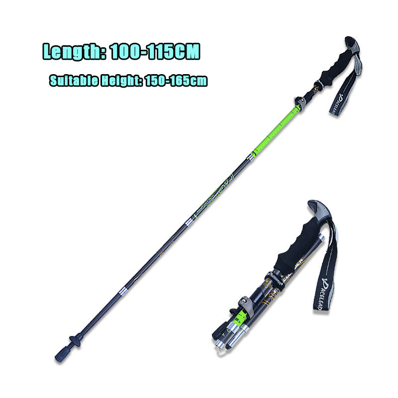 Outdoor Carbon Folding Equipment Trekking Poles - Survival Pro Store