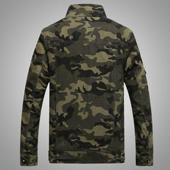 Tactical Camouflage Denim Jacket - Survival Pro Store