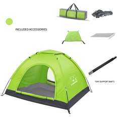 Single-layer tent camping outdoor camping beach - Survival Pro Store