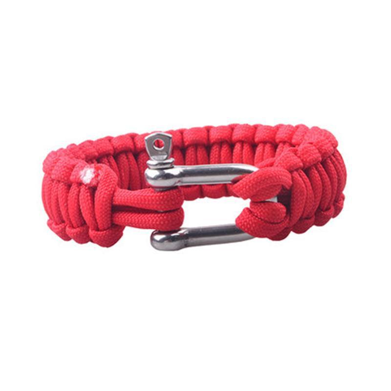 Outdoor umbrella rope survival bracelet