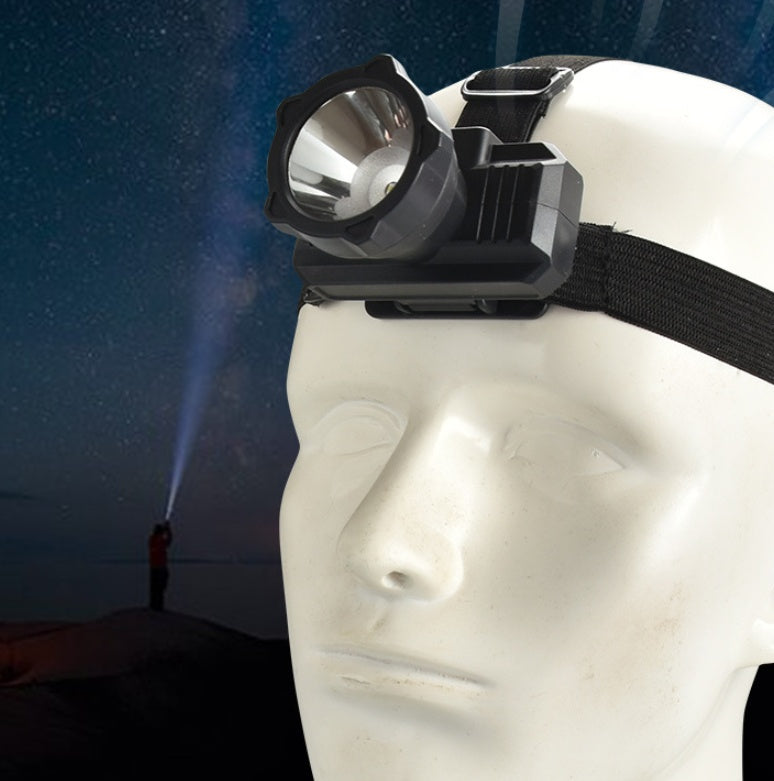 Headlamp Headmounted Flashlight Can Be Recharged Outdoors - Survival Pro Store