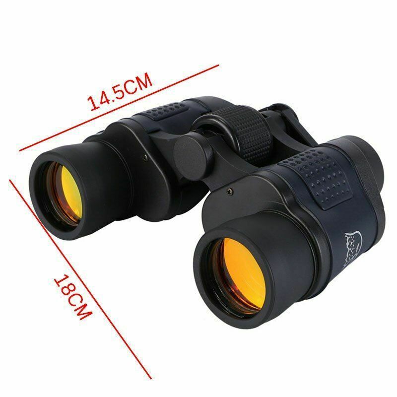 60x60 Binoculars With Night Vision Binoculars Clear Red Film Outdoor Telescope - Survival Pro Store