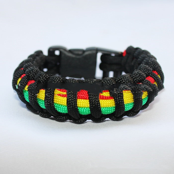 Fashion Outdoor Survival Weaving Bracelet