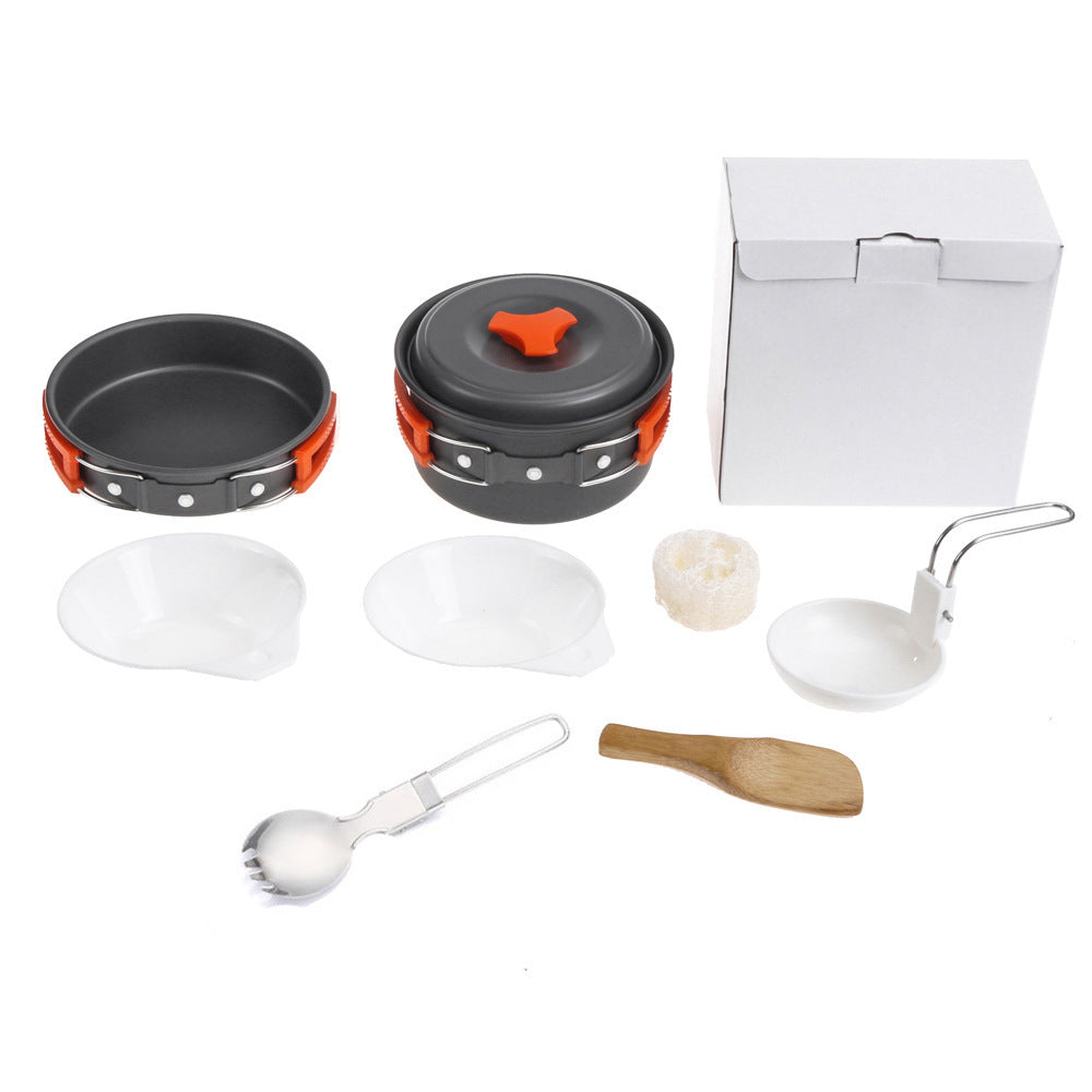 Outdoor cookware 1-2 people camping cookware set - Survival Pro Store