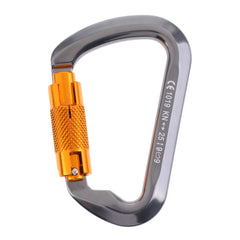 D Type Automatic Lock Climbing Main Lock Climbing Buckle Safety Lock - Survival Pro Store