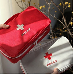 Empty Large First Aid Kit Medicines Outdoor Camping Survival Handbag Emergency Kits Travel Medical Bag Portable Storage Bag Red