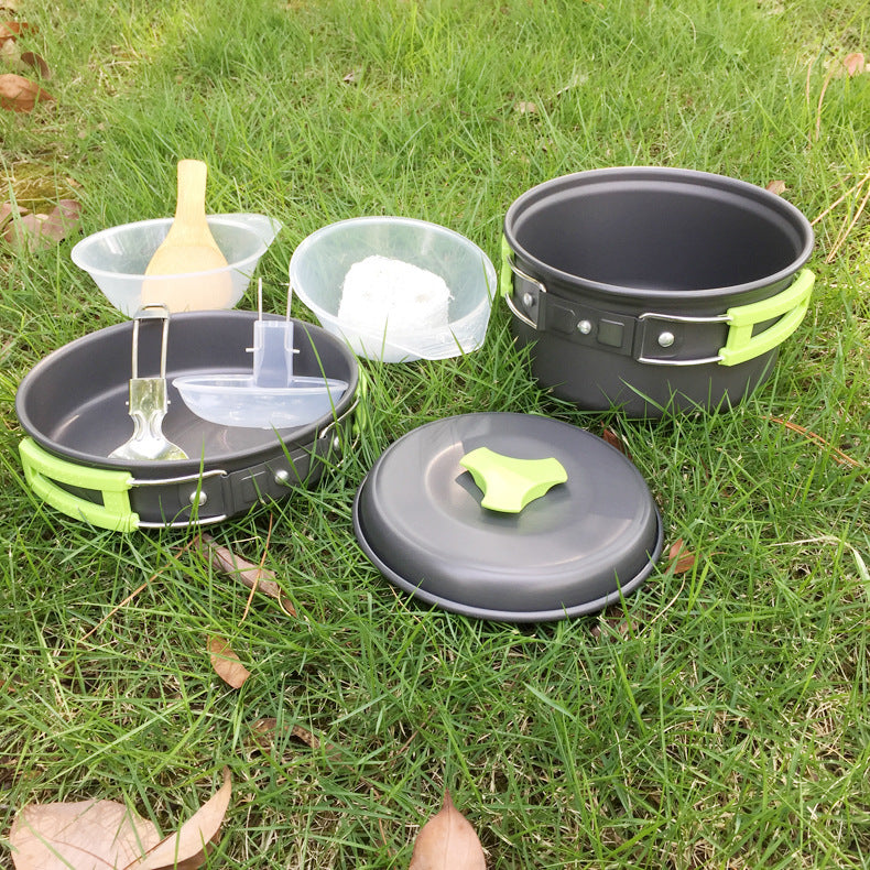 Outdoor cookware 1-2 people camping cookware set - Survival Pro Store