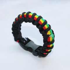 Fashion Outdoor Survival Weaving Bracelet