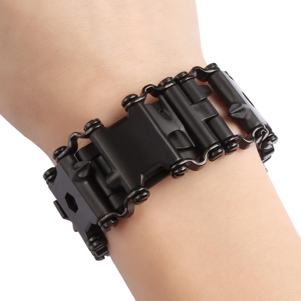 Multi-Functional Outdoor Survival Bracelet