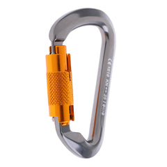 D Type Automatic Lock Climbing Main Lock Climbing Buckle Safety Lock - Survival Pro Store