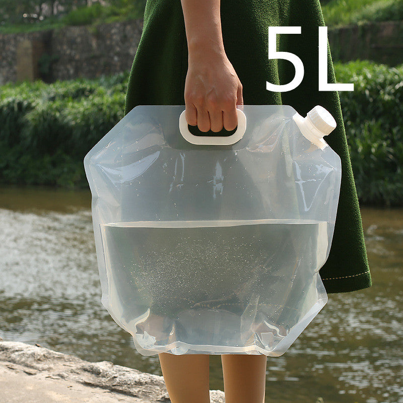 PVC Outdoor Camping Hiking Foldable Portable Water Bags Container - Survival Pro Store