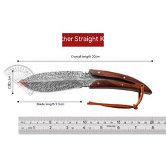 Outdoor Survival Integrated Camping Handle Meat Multi-functional Knife