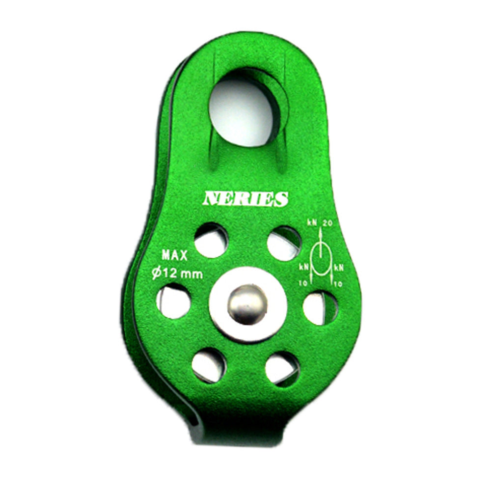 Rock climbing fixed small single pulley - Survival Pro Store