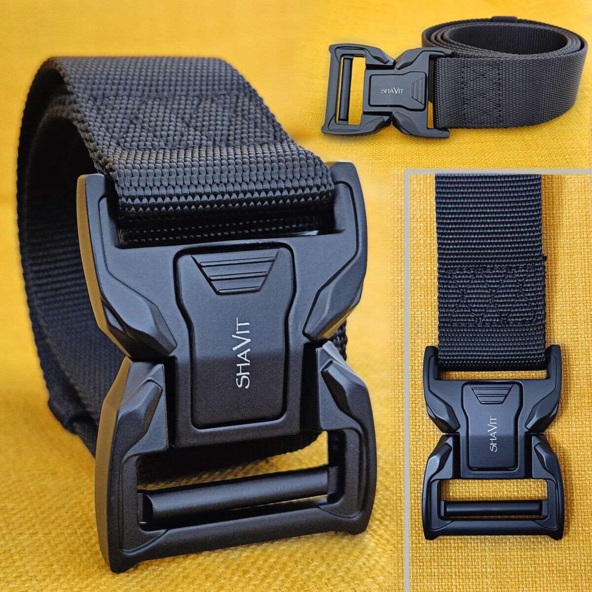 Men's Tactical Military Belt Quick Button Release Buckle Waistband Belts For MEN - Survival Pro Store