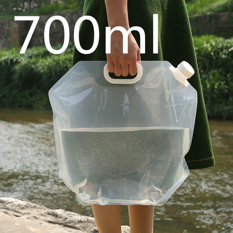 PVC Outdoor Camping Hiking Foldable Portable Water Bags Container - Survival Pro Store