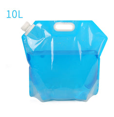 PVC Outdoor Camping Hiking Foldable Portable Water Bags Container - Survival Pro Store