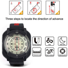 Watch style outdoor sports compass - Survival Pro Store