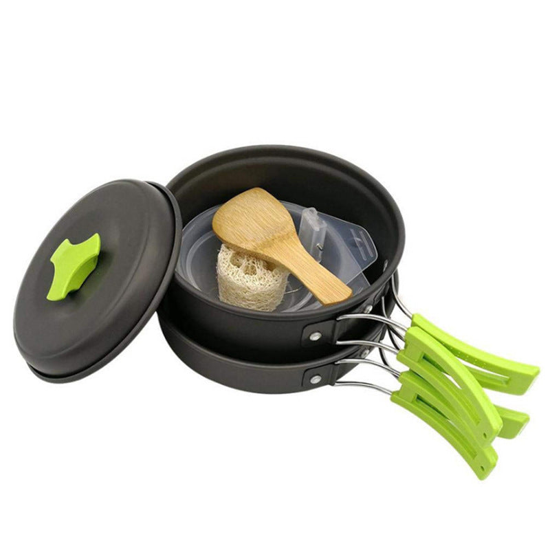 Outdoor cookware 1-2 people camping cookware set - Survival Pro Store