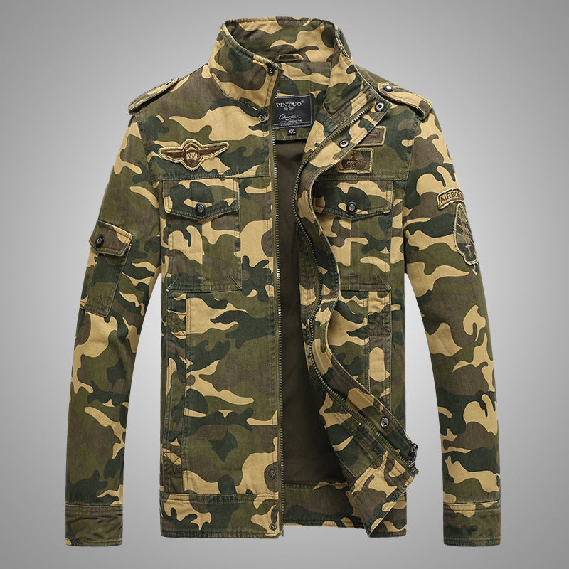 Tactical Camouflage Denim Jacket - Survival Pro Store