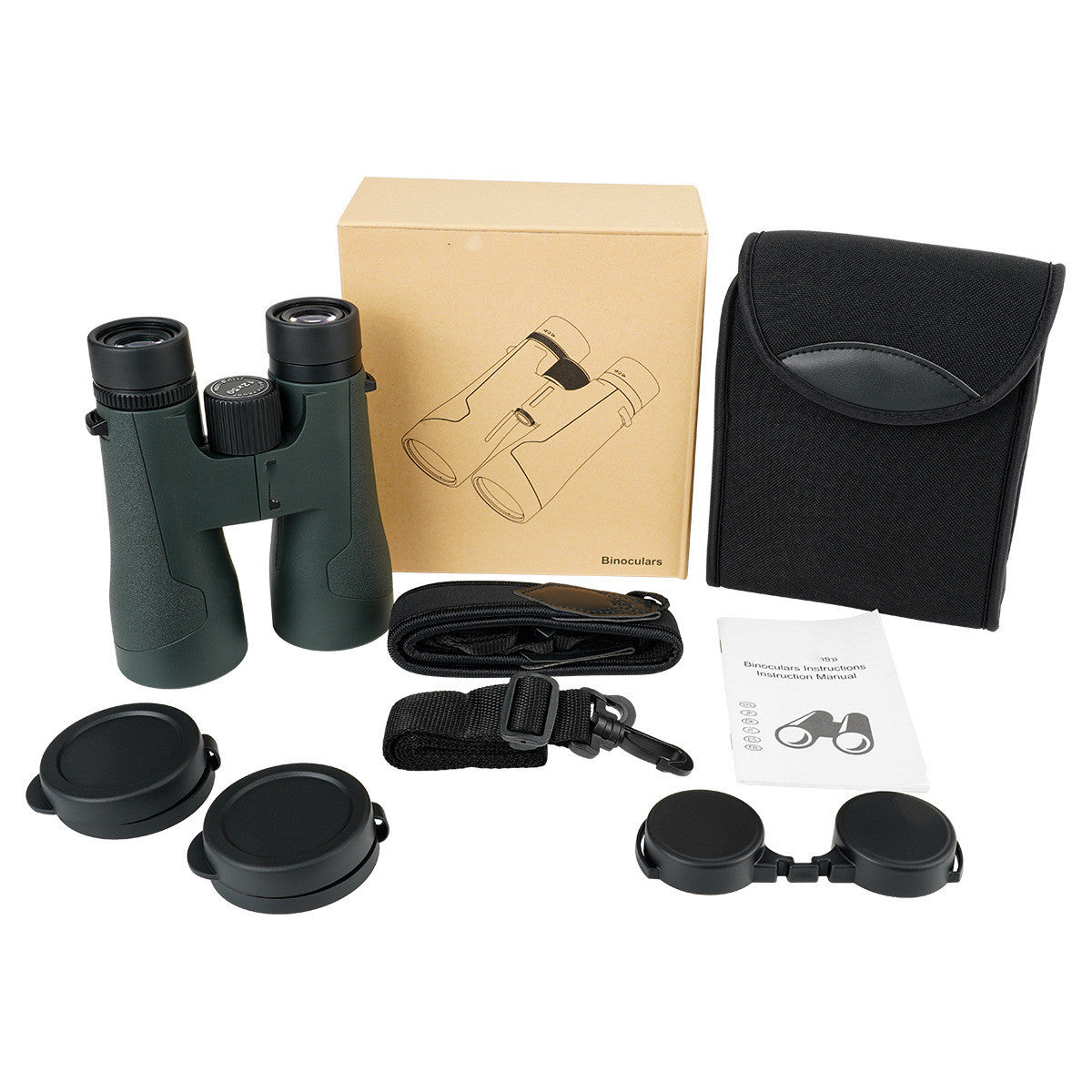 Portable 12x50 IPX7 Waterproof SA203 Binoculars - Survival Pro Store